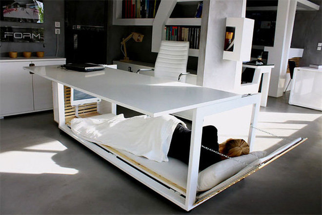 Chiếc bàn thông minh hai trong một kiêm giường ngủ - Dr.House
