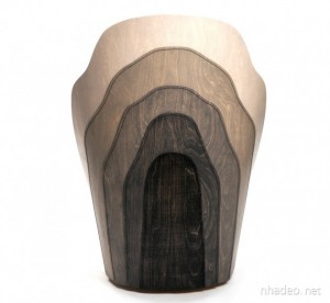 Thiết kế nội thất độc đáo với công nghệ khâu gỗ như khâu vải